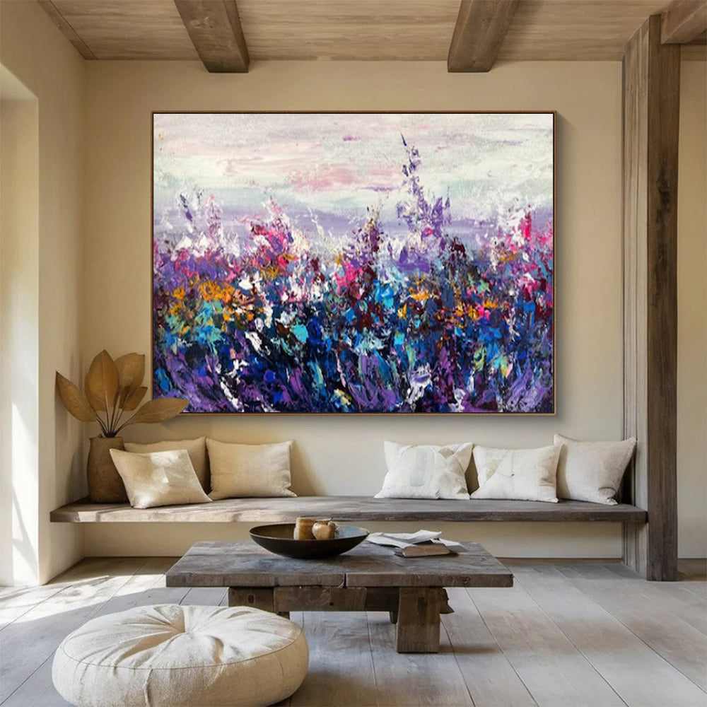 purple field artwork